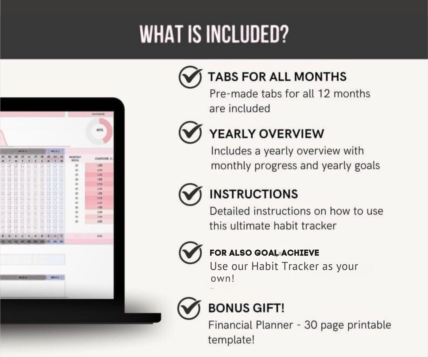 2026 Best Habit Tracker | DailyWise Routine Planner | Weekly Monthly Habit Tracking
