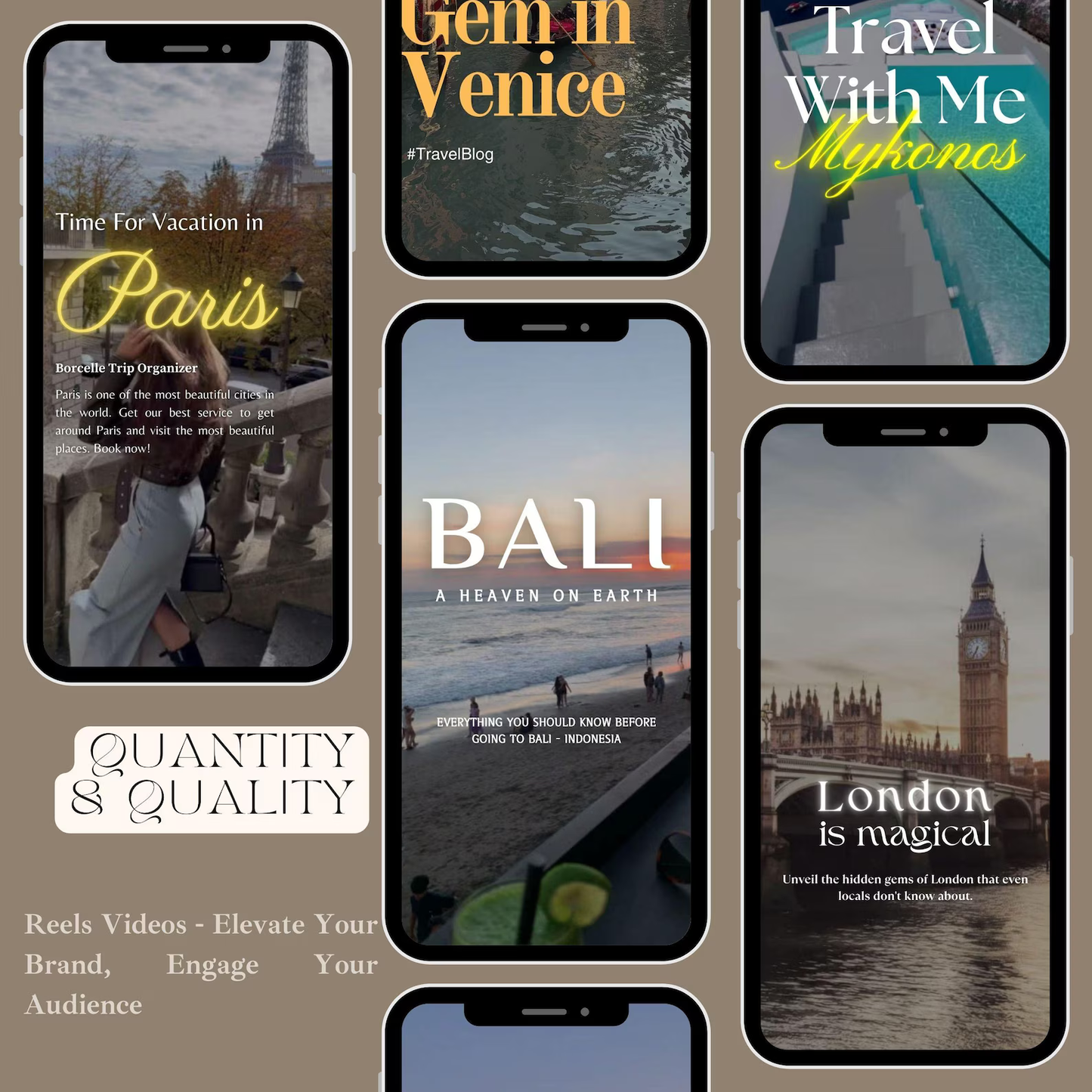 1400+ Luxury & Nature Travel Reels Bundle (4K HD) | Viral Short Video Content Pack for Instagram, YouTube & Ads