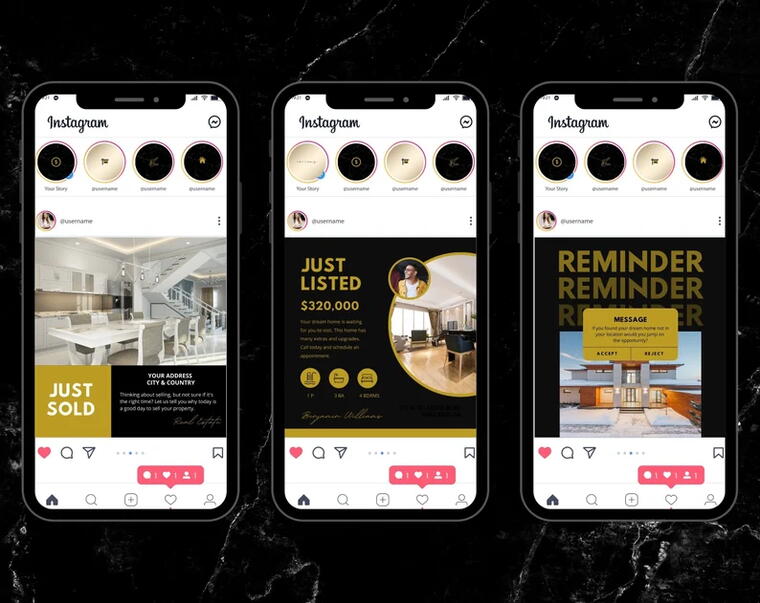 2000+ Real Estate Social Media Templates Bundle – Editable Canva & PSD Designs for Realtors, Builders & Property Dealers (Instant Download)
